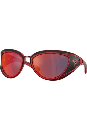 Diesel DL3007U 20096P 61 Lunettes De Soleil Homme Rouges