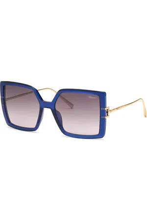 Chopard SCH334M 06NA 56 Lunettes De Soleil Homme Bleues