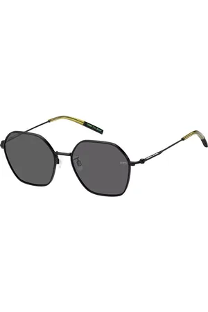 Tommy Hilfiger TJ 0070/F/S Asian Fit 003/IR 55 Lunettes De Soleil Homme Noires