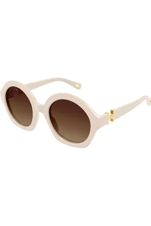 Chloé CH0302S 003 53 Lunettes De Soleil Femme Blanches