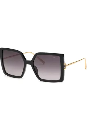 Chopard SCH334M 0BLK 56 Lunettes De Soleil Homme Noires