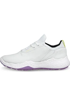 Ecco Chaussure de golf imperméable en cuir pour femme
