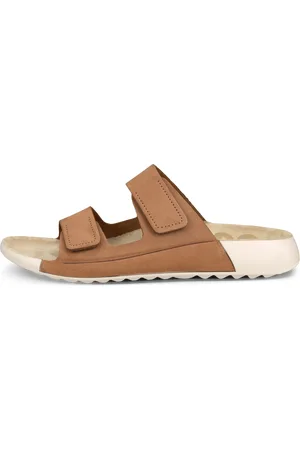 Ecco Sandale en nubuck deux brides pour femme