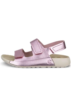 Ecco Sandale en cuir deux brides pour enfant