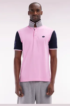 Eden Park Polo À Manches Courtes En Piqué Coton Broderie 10 Manche Coupe Droite