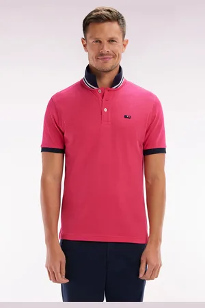 Eden Park Polo À Manches Courtes En Coton Coupe Droite