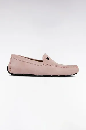 Eden Park Mocassins En Cuir Suédé Roses