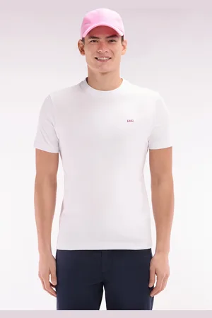 Eden Park T-shirt En Coton Broderie Dos Coupe Droite