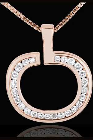 Edenly Pendentif Diapple 18 carats - 0.15 carat