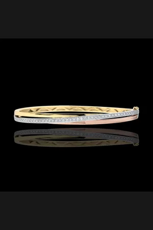 Edenly Bracelet Jonc Saturne Diamant - 3 ors - 18 carats