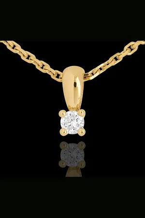 Edenly Pendentif diamant belière 18 carats - 0.11 carat