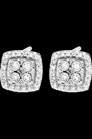 Edenly Puces Origine - Eclat Carré - 9 carats et diamants