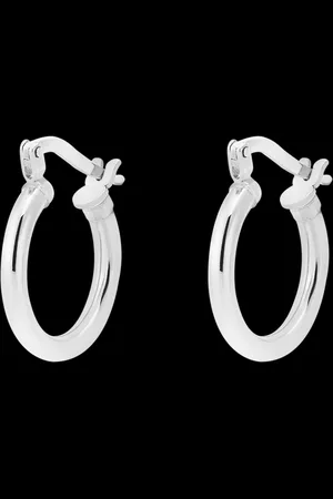 Edenly Créoles moyennes - diamètre 10mm - 18 carats