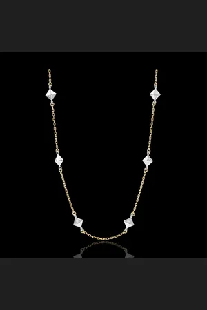 Edenly Collier Génèse - Diamants Bruts - 18 carats