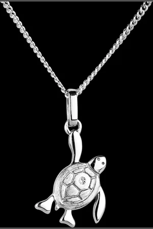 Edenly Bébé tortue - petit modèle - 18 carats