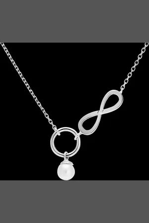 Edenly Collier Abondance - Infini - 9 carats et perle