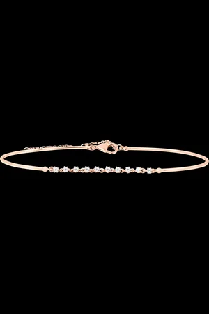 Edenly Jonc Gracile - 9 carats et diamants