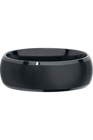 etNox Bague de - Black Tungsten