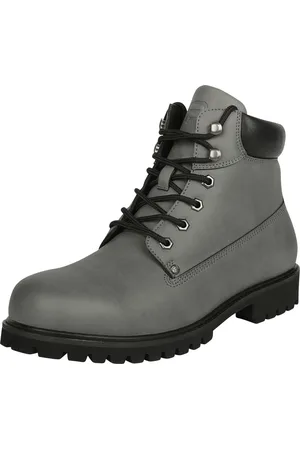 RED by EMP Bottes de - Bottines grises lacées