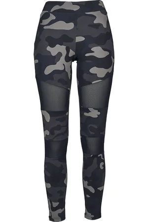 Urban classics Legging de - Legging Tech Mesh Camouflage Femme