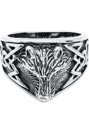 etNox Bague de - Tête De Loup