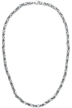 etNox hard and heavy Collier de - Chaîne Byzantine