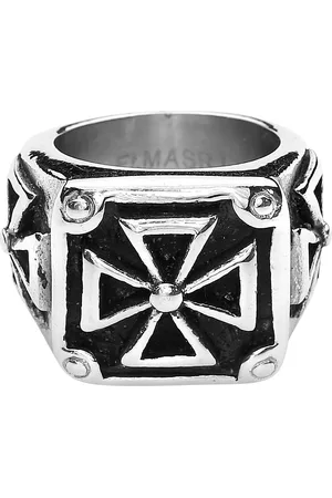 etNox hard and heavy Bague de - Heavy Iron Cross
