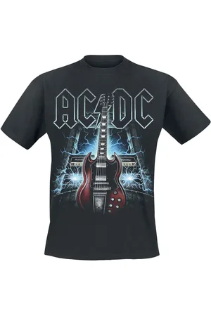 AC/DC T-Shirt Manches courtes de - High Voltage Guitar