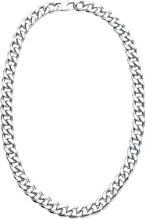 etNox hard and heavy Collier de - Chaîne Curb
