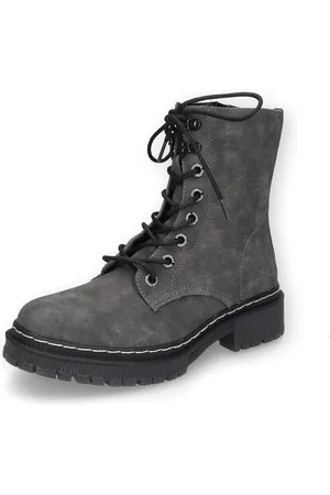 Bottes discount lacées femme