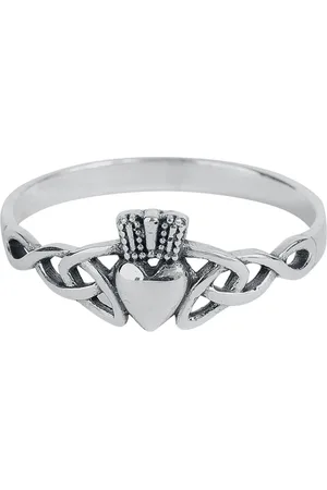 Toltecs Amulet Bague de - Bague Claddagh Celtique