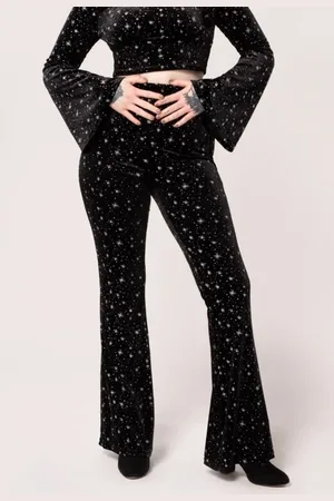Hell Bunny Pantalon en toile de - Vela Trousers
