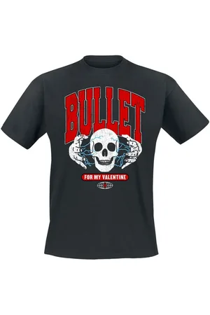 Bullet For My Valentine T-Shirt Manches courtes de - Electric Varsity Skull