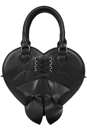 Banned Alternative Sac à main Gothic de - Glamorama Heart Shaped