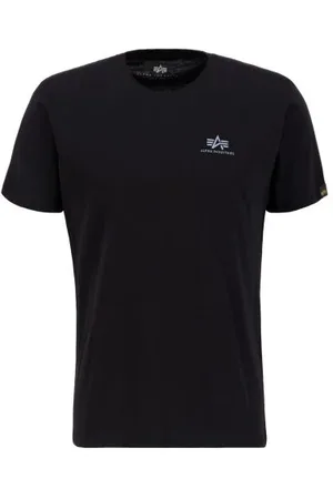 Alpha Industries T-Shirt Manches courtes de - T-Shirt Imprimé Réfléchissant Dans le Dos