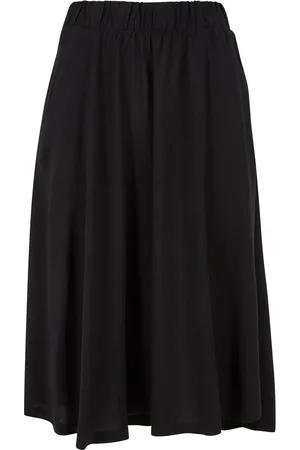 Urban classics Jupe mi-longue de - Jupe Viscose