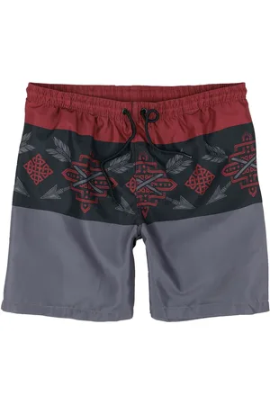EMP Short de bain de - Tricolor Swim Shorts with Arrow Print
