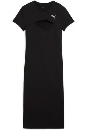 PUMA Robe mi-longue de - WARDROBE ESS Midi Cut-Out Dress