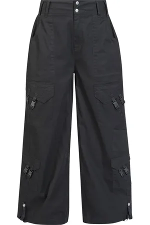 Gothicana Pantalon en toile de - S à XXL