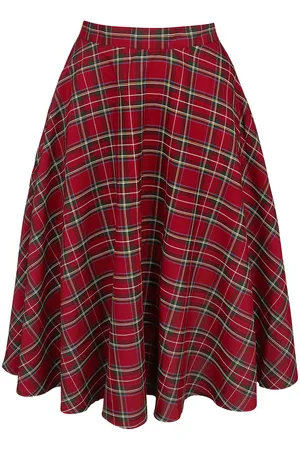 Hell Bunny Jupe mi-longue Rockabilly de - Jupe Irvine