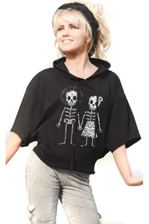 Outer Vision Sweat-shirt à capuche Gothic de - Skeleton Lovers