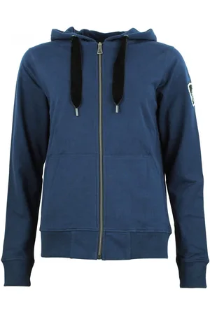 Peak Mountain Sweatshirt coton full zip femme French Terry