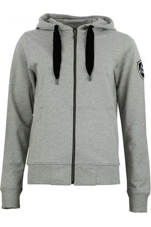 Peak Mountain Sweatshirt coton full zip femme French Terry