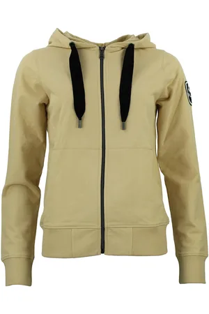 Peak Mountain Sweatshirt coton full zip femme French Terry