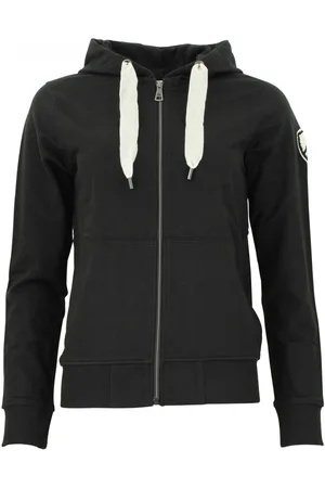 Peak Mountain Sweatshirt coton full zip femme French Terry