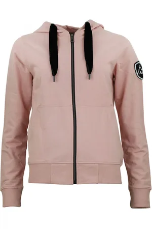 Peak Mountain Sweatshirt coton full zip femme French Terry