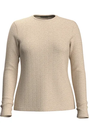 Smartwool Pull thermique côtelé en mérinos femme