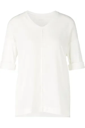 Marc Cain T -shirt col en V N2