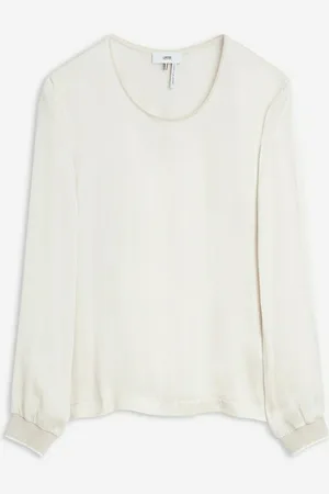 Cinque T-shirts col rond manches longues S