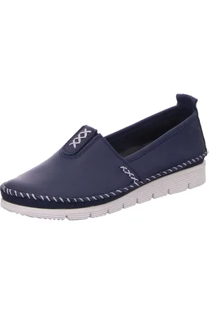Diverse Mocassins confort Slipper marineblau 40